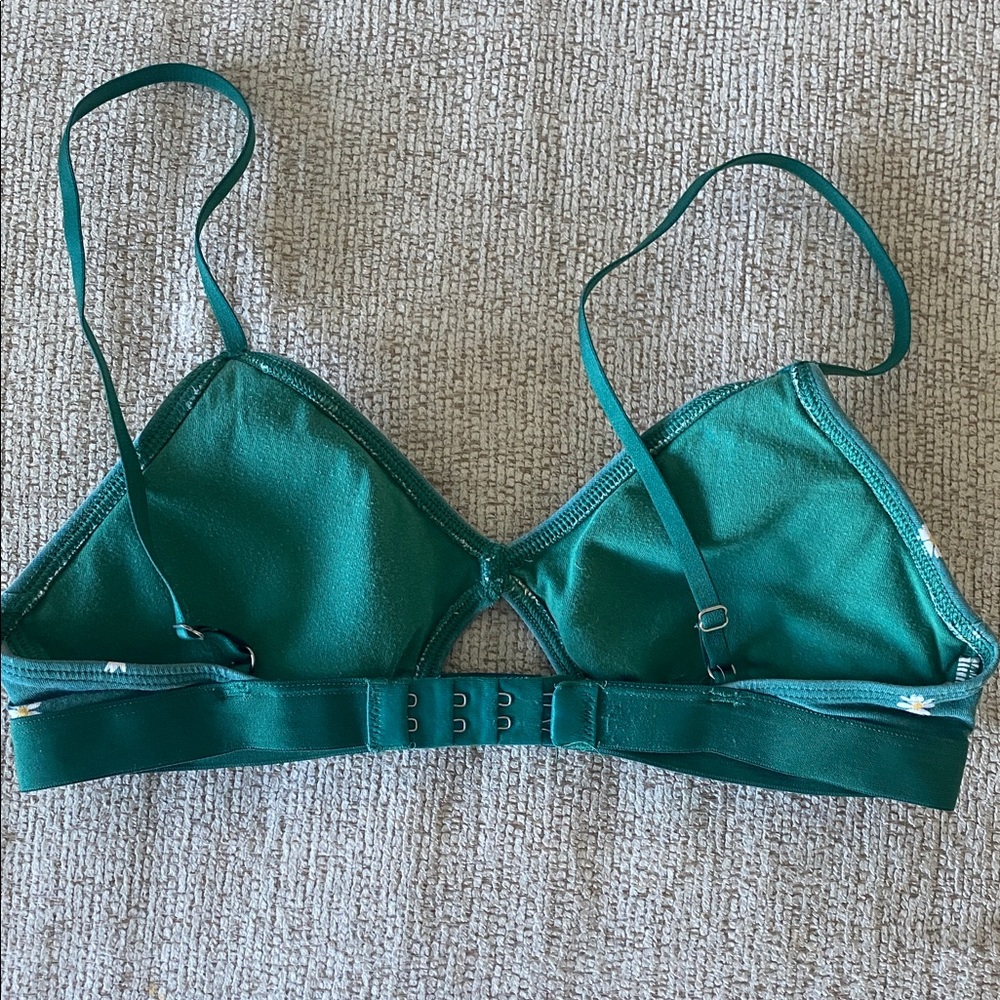 Gilly Hicks Green Daisy Bralette - Picture 3 of 4